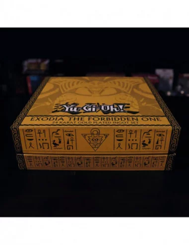 Yu-Gi-Oh! Lingotes Exodia the Forbidden One Limited Edition (bañado en oro)