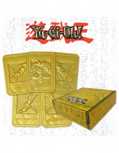 Yu-Gi-Oh! Lingotes Exodia the Forbidden One Limited Edition (bañado en oro)
