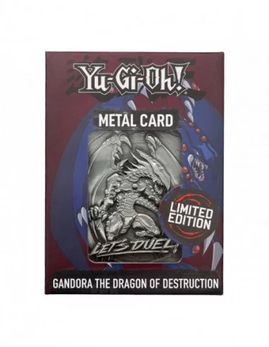 Yu-Gi-Oh! Lingote Gandora the Dragon Destruction Limited Edition