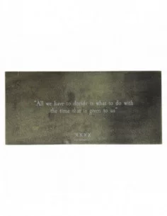 El Señor de los Anillos Cartel de metal The Fellowship Limited Edition 2