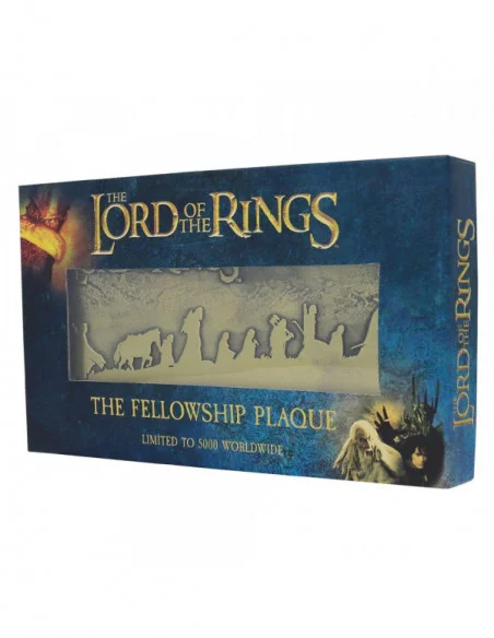 El Señor de los Anillos Cartel de metal The Fellowship Limited Edition