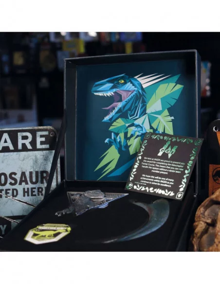 Jurassic World Pack de 3 Chapas Raptor Training Commendation Limited Edition Jurassic World Pack de 3 Chapas Raptor Training Commendation Limited Edition