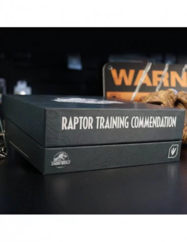 Jurassic World Pack de 3 Chapas Raptor Training Commendation Limited Edition