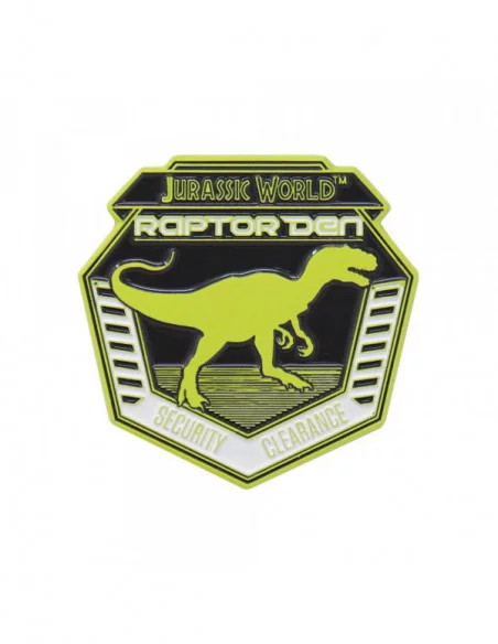 Jurassic World Pack de 3 Chapas Raptor Training Commendation Limited Edition Jurassic World Pack de 3 Chapas Raptor Training Commendation Limited Edition