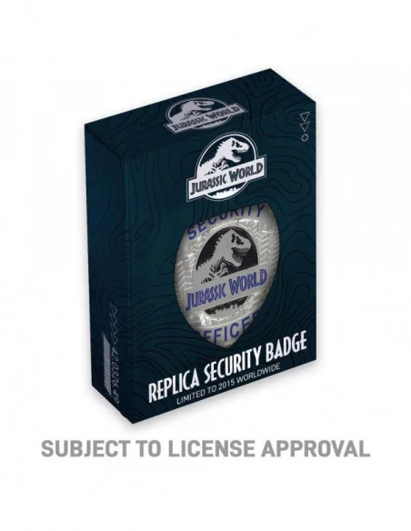 Jurassic World Chapa Limited Edition Replica Security Officer Jurassic World Chapa Limited Edition Replica Security Officer