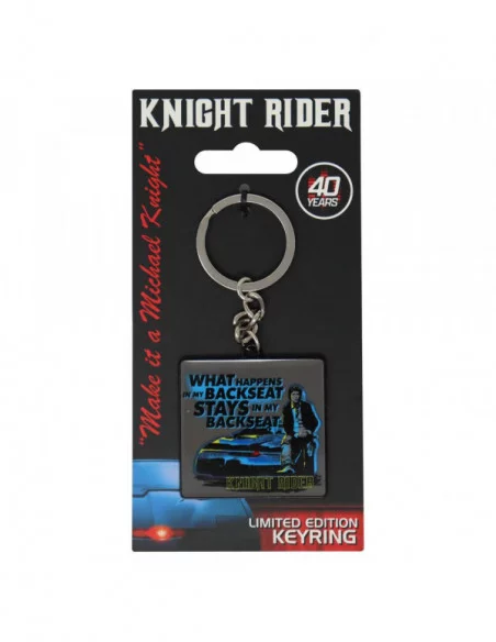 Knight Rider Llavero metálico 40th Anniversary Limited Edition