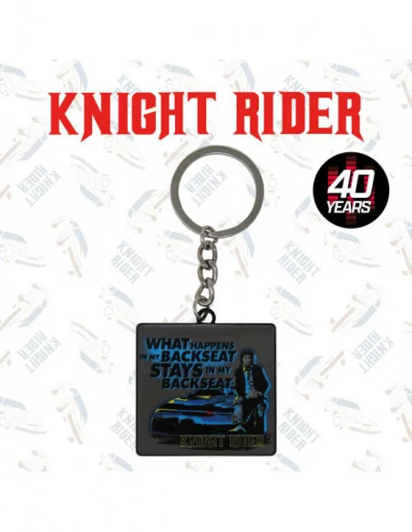 Knight Rider Llavero metálico 40th Anniversary Limited Edition