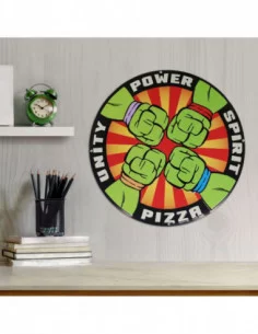 Teenage Mutant Ninja Turtles Placa de Chapa Pizza Power 2