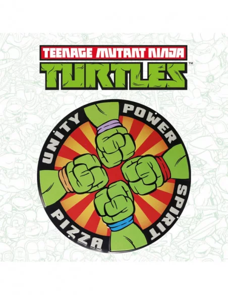 Teenage Mutant Ninja Turtles Placa de Chapa Pizza Power Teenage Mutant Ninja Turtles Placa de Chapa Pizza Power