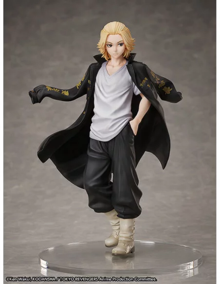 Tokyo Revengers Set de Estatua y Anillo PVC 1/8 Manjiro Sano 21 cm - talla de anillo 13 Tokyo Revengers Set de Estatua y Anillo PVC 1/8 Manjiro Sano 21 cm - talla de anillo 13