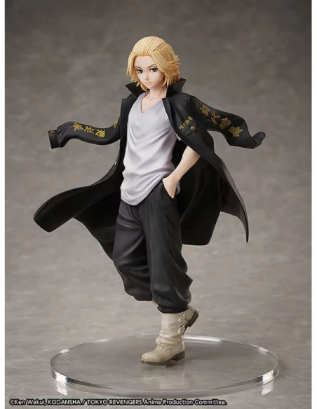 Tokyo Revengers Set de Estatua y Anillo PVC 1/8 Manjiro Sano 21 cm - talla de anillo 15 Tokyo Revengers Set de Estatua y Anillo PVC 1/8 Manjiro Sano 21 cm - talla de anillo 15