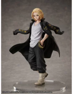 Tokyo Revengers Set de Estatua y Anillo PVC 1/8 Manjiro Sano 21 cm - talla de anillo 17 2