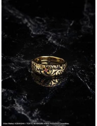 Tokyo Revengers Set de Estatua y Anillo PVC 1/8 Manjiro Sano 21 cm - talla de anillo 17