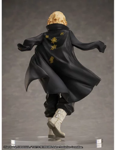 Tokyo Revengers Set de Estatua y Anillo PVC 1/8 Manjiro Sano 21 cm - talla de anillo 19