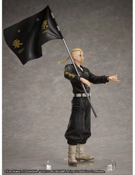 Tokyo Revengers Set de Estatua y Anillo PVC 1/8 Ken Ryuguji 30 cm - talla de anillo 15 Tokyo Revengers Set de Estatua y Anillo PVC 1/8 Ken Ryuguji 30 cm - talla de anillo 15