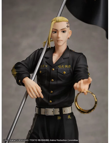 Tokyo Revengers Set de Estatua y Anillo PVC 1/8 Ken Ryuguji 30 cm - talla de anillo 15 Tokyo Revengers Set de Estatua y Anillo PVC 1/8 Ken Ryuguji 30 cm - talla de anillo 15