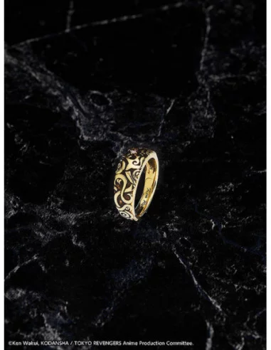 Tokyo Revengers Set de Estatua y Anillo PVC 1/8 Ken Ryuguji 30 cm - talla de anillo 19