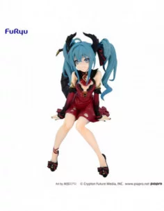 Hatsune Miku Estatua PVC Noodle Stopper Hatsune Miku Villain Red Color ver. 16 cm 2