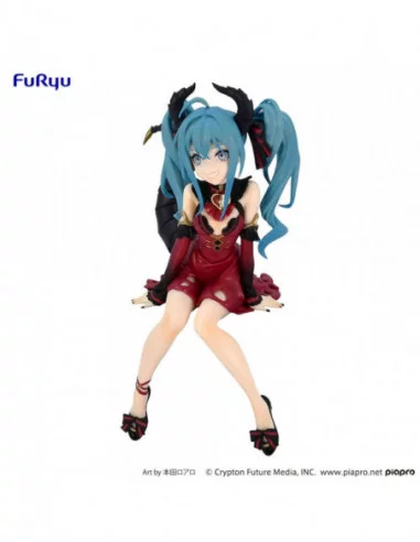 Hatsune Miku Estatua PVC Noodle Stopper Hatsune Miku Villain Red Color ver. 16 cm