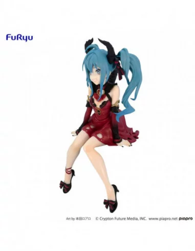 Hatsune Miku Estatua PVC Noodle Stopper Hatsune Miku Villain Red Color ver. 16 cm