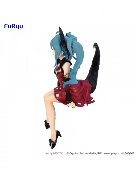 Hatsune Miku Estatua PVC Noodle Stopper Hatsune Miku Villain Red Color ver. 16 cm