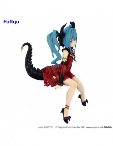 Hatsune Miku Estatua PVC Noodle Stopper Hatsune Miku Villain Red Color ver. 16 cm