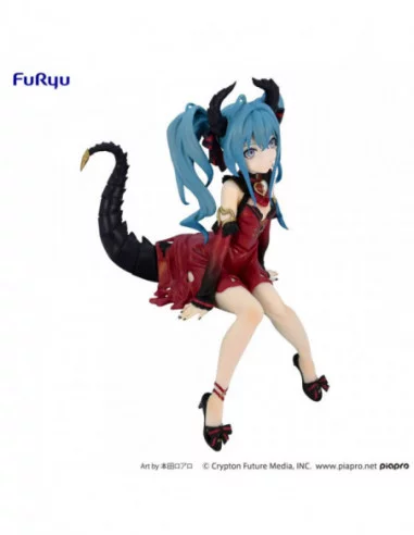 Hatsune Miku Estatua PVC Noodle Stopper Hatsune Miku Villain Red Color ver. 16 cm