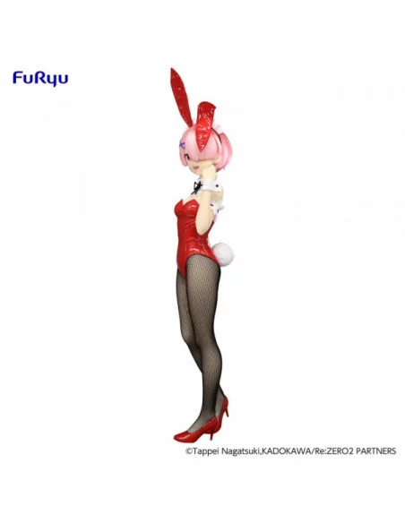 Re:Zero Estatua PVC BiCute Bunnies Ram Red Color Ver. 29 cm