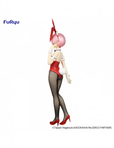 Re:Zero Estatua PVC BiCute Bunnies Ram Red Color Ver. 29 cm