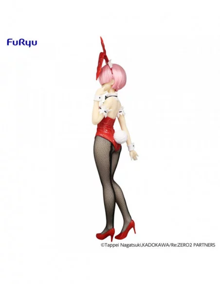 Re:Zero Estatua PVC BiCute Bunnies Ram Red Color Ver. 29 cm