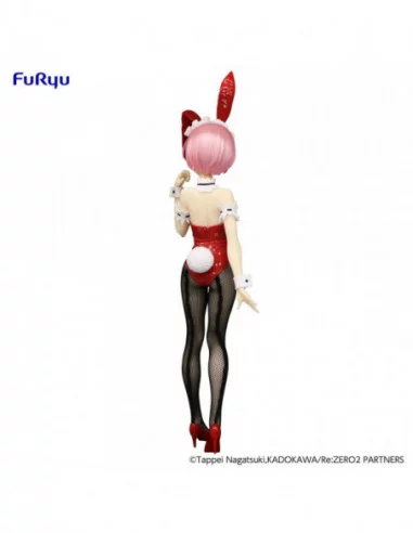 Re:Zero Estatua PVC BiCute Bunnies Ram Red Color Ver. 29 cm