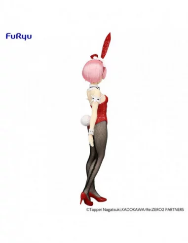 Re:Zero Estatua PVC BiCute Bunnies Ram Red Color Ver. 29 cm