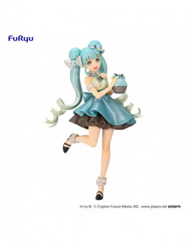 Hatsune Miku Estatua PVC Hatsune Miku Chocolate Mint Pearl Color 17 cm