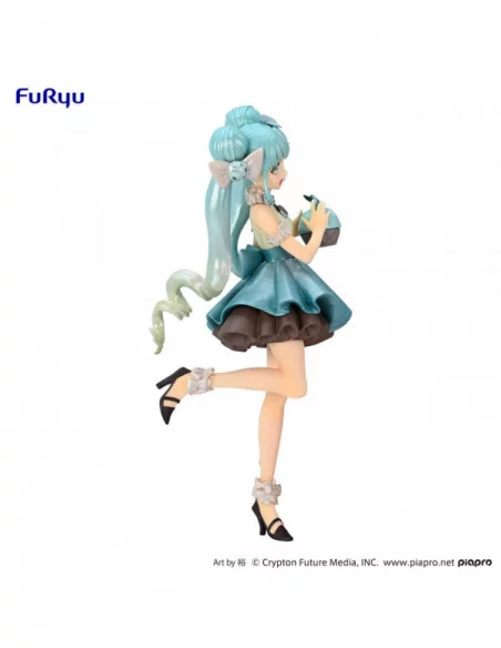 Hatsune Miku Estatua PVC Hatsune Miku Chocolate Mint Pearl Color 17 cm Hatsune Miku Estatua PVC Hatsune Miku Chocolate Mint Pearl Color 17 cm
