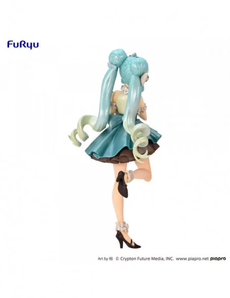 Hatsune Miku Estatua PVC Hatsune Miku Chocolate Mint Pearl Color 17 cm Hatsune Miku Estatua PVC Hatsune Miku Chocolate Mint Pearl Color 17 cm