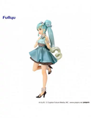 Hatsune Miku Estatua PVC Hatsune Miku Chocolate Mint Pearl Color 17 cm