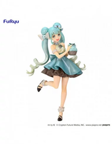 Hatsune Miku Estatua PVC Hatsune Miku Chocolate Mint Pearl Color 17 cm