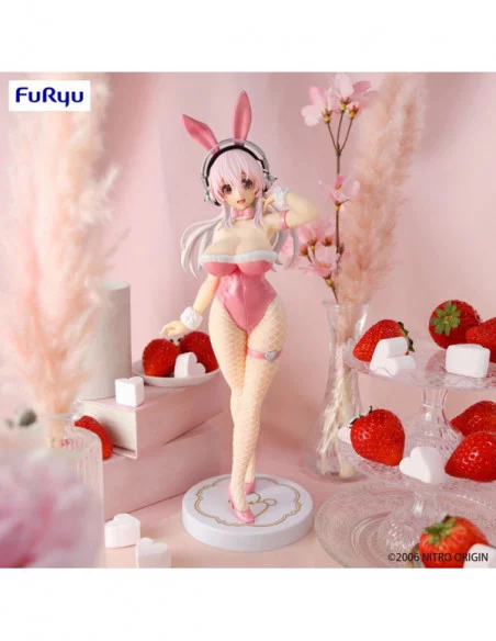 Super Sonico Estatua PVC Super Sonico Pink Ver. 30 cm