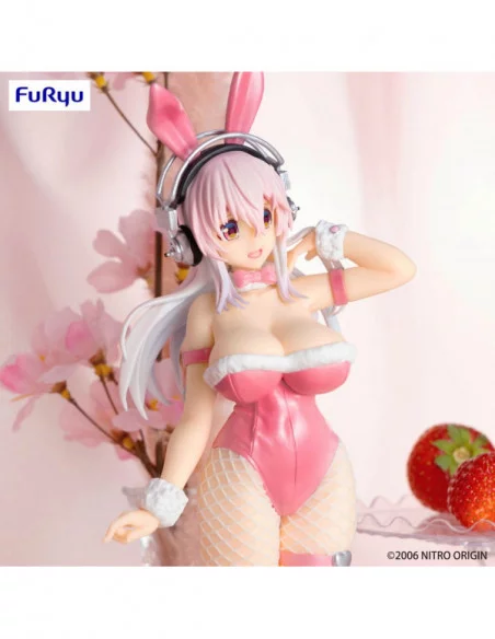Super Sonico Estatua PVC Super Sonico Pink Ver. 30 cm