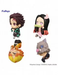 Demon Slayer: Kimetsu no Yaiba Estatuas PVC Chokotto Hikkake Petit 1 4 cm 2