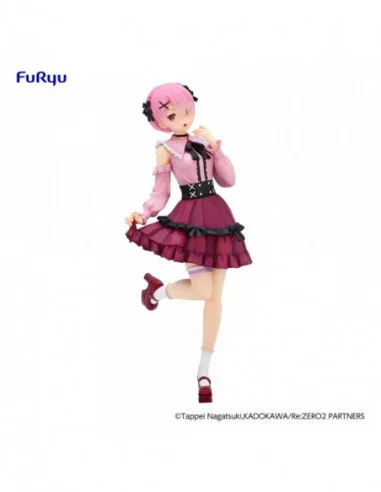 Re:Zero Starting Life in Another World Estatua PVC Trio-Try-iT Rem Girly Outfit Pink 21 cm