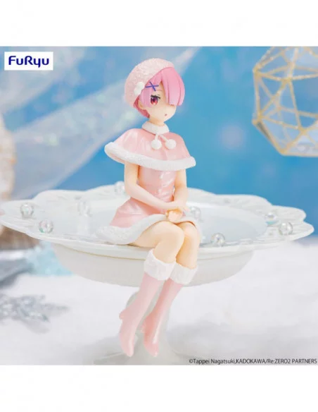 Re:Zero Starting Life in Another World Estatua PVC Noodle Stopper Ram Snow 14 cm Re:Zero Starting Life in Another World Estatua PVC Noodle Stopper Ram Snow 14 cm