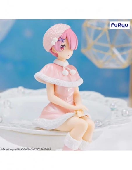 Re:Zero Starting Life in Another World Estatua PVC Noodle Stopper Ram Snow 14 cm Re:Zero Starting Life in Another World Estatua PVC Noodle Stopper Ram Snow 14 cm