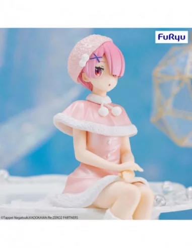 Re:Zero Starting Life in Another World Estatua PVC Noodle Stopper Ram Snow 14 cm