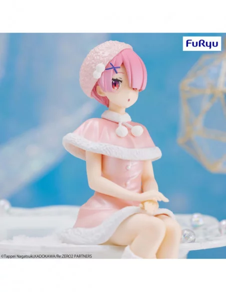 Re:Zero Starting Life in Another World Estatua PVC Noodle Stopper Ram Snow 14 cm Re:Zero Starting Life in Another World Estatua PVC Noodle Stopper Ram Snow 14 cm