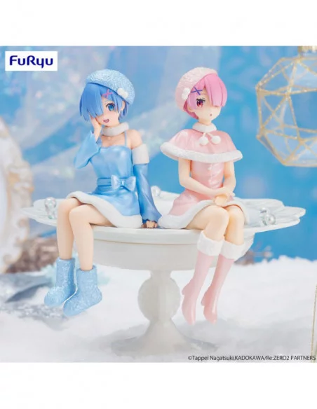 Re:Zero Starting Life in Another World Estatua PVC Noodle Stopper Ram Snow 14 cm Re:Zero Starting Life in Another World Estatua PVC Noodle Stopper Ram Snow 14 cm