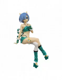 Re:Zero Estatua PVC Noodle Stopper Rem Demon Costume Another Color Ver. 16 cm