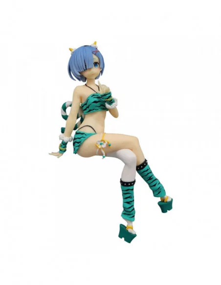 Re:Zero Estatua PVC Noodle Stopper Rem Demon Costume Another Color Ver. 16 cm