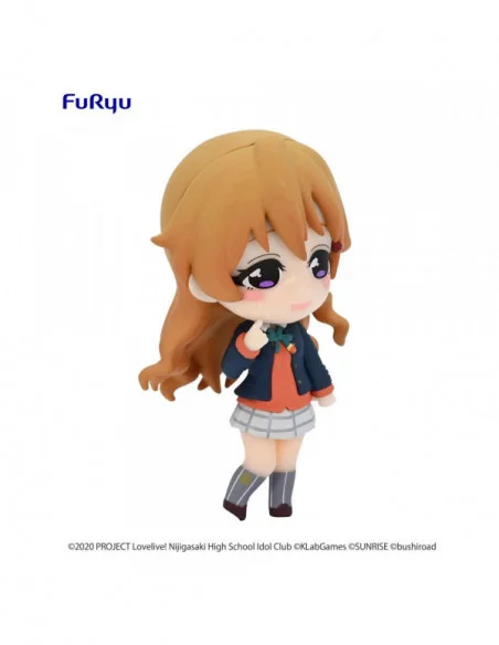 Love Live! Nijigasaki High School Idol Club Estatua PVC Chobirume Kanata Konoe 8 cm Love Live! Nijigasaki High School Idol Club Estatua PVC Chobirume Kanata Konoe 8 cm