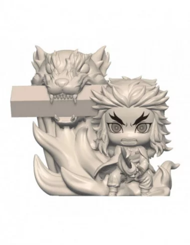 Demon Slayer: Kimetsu no Yaiba Estatua PVC Hold Rengoku Kyojuro 8 cm